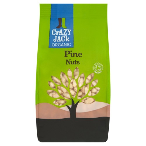 Crazy Jack Organic Pinenuts 100g (Pack of 3)