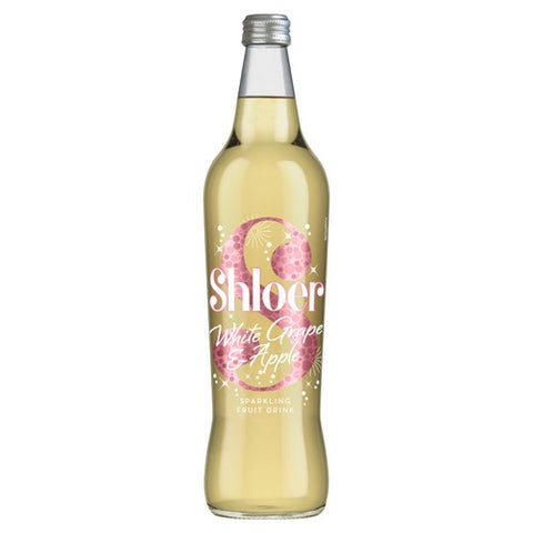 Shloer Apple Juice with White Grape Drink 750ml (Pack of 2)
