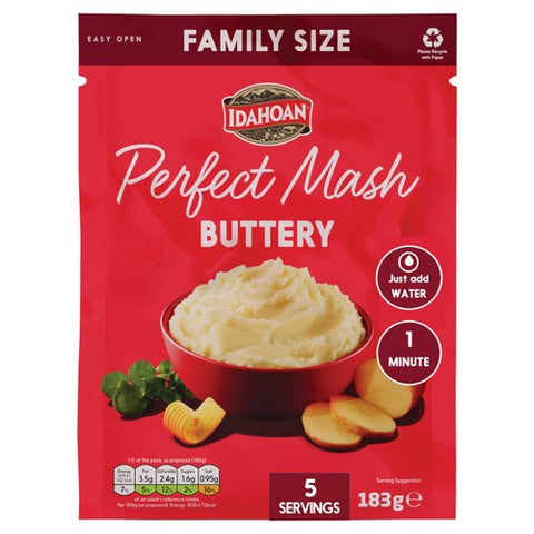 Idahoan Buttery Family Pack 183g (Pack of 2)