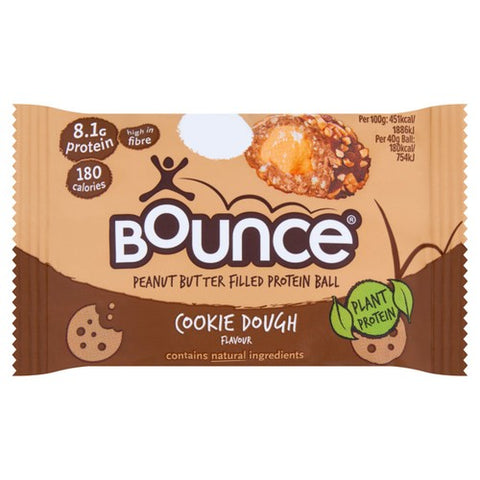 Bounce Filled Cookie Dough Protein Ball 40g (Pack of 3)