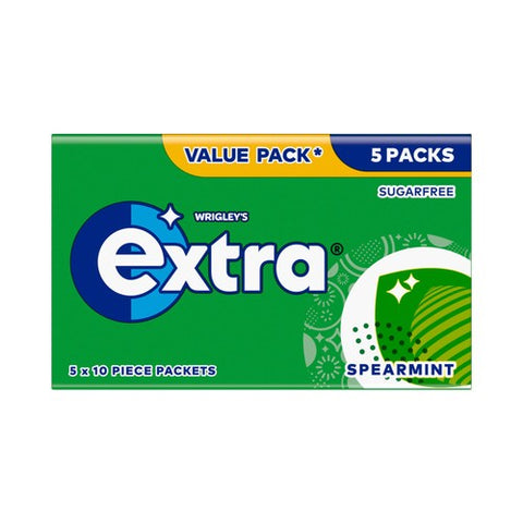 Extra Spearmint Sugarfree Chewing Gum Multipack 70g (Pack of 3)