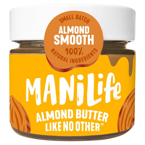 ManiLife Smooth Almond Butter 160g (Pack of 3)