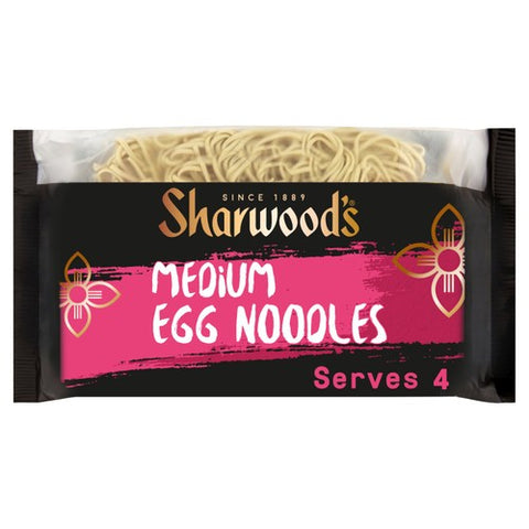 Sharwoods Medium Egg Noodles 226g (Pack of 3)