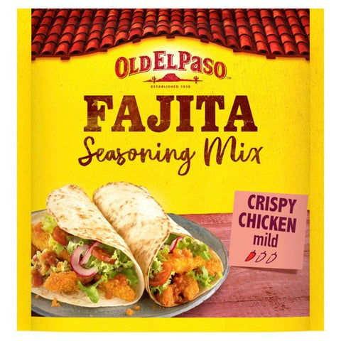Old El Paso Crispy Chicken Fajita Seasoning Mix 85g (Pack of 2)