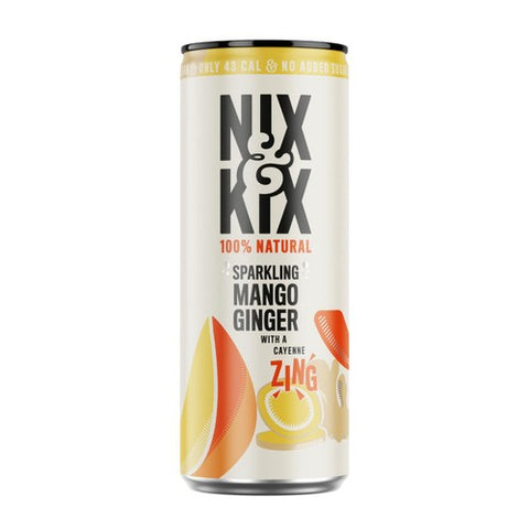 Nix & Kix Mango & Ginger 250ml (Pack of 6)