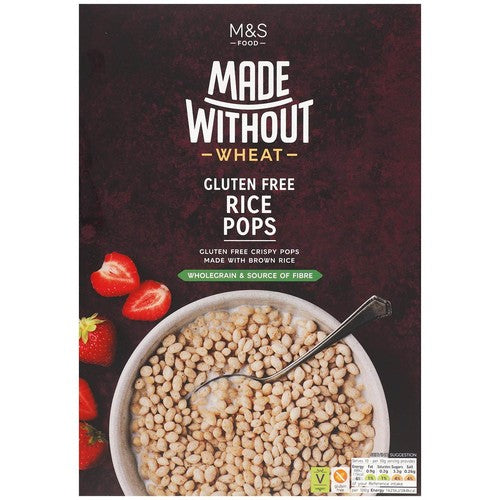 M&S Made Without Wheat Rice Pops 300g (Pack of 3)