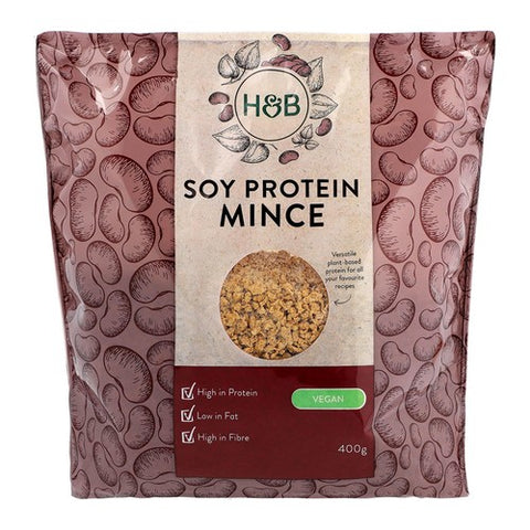 Holland & Barrett Vegan Soy Protein Mince 400g (Pack of 2)
