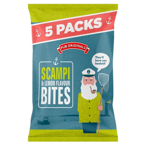 Pub Originals Scampi Bites Multipack 5 x 13g (Pack of 3)