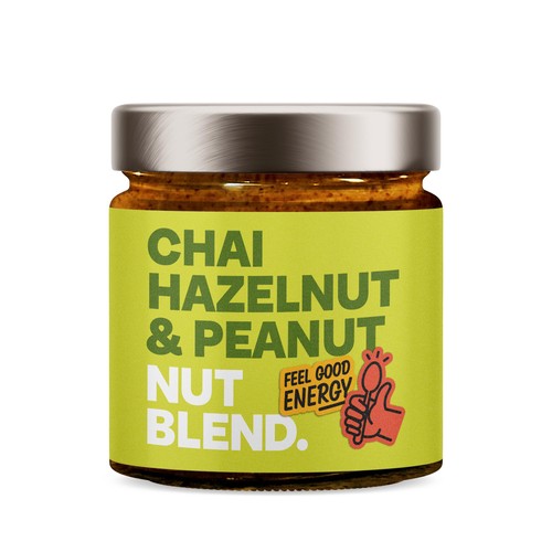 Nut Blend Chai Hazelnut & Peanut Butter 200g (Pack of 3)
