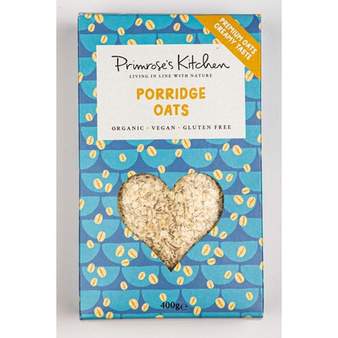 Primrose's Kitchen Organic Gluten Free Porridge Oats 400g (Pack of 3)