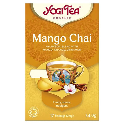 Yogi Tea Mango Chai Organic 17's (Pack of 3)