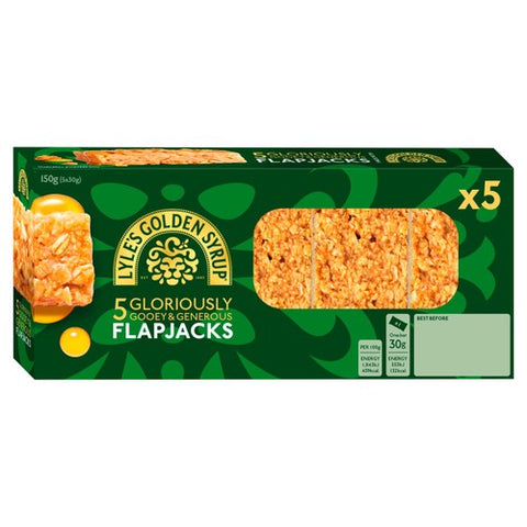 Lyle's Flapjack Mulitpack 5 x 30g (Pack of 3)