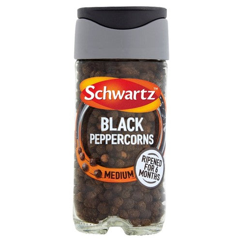 Schwartz Black Pepper Corns Jar 35g (Pack of 2)