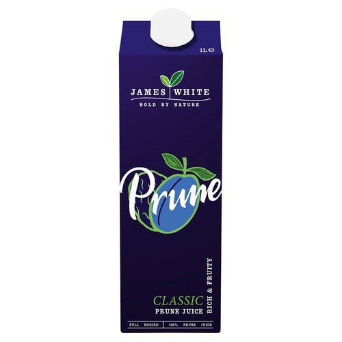 James White Classic Prune Juice 1L (Pack of 2)