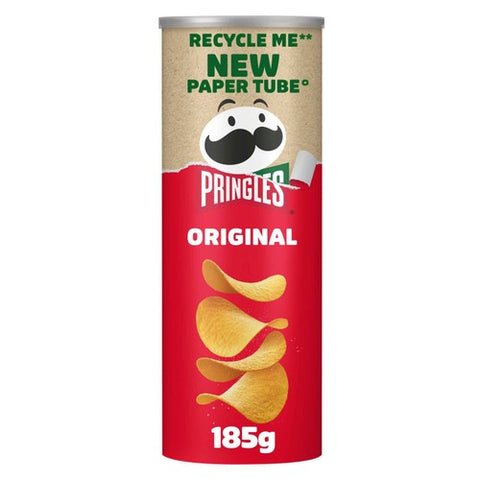 Pringles Original Sharing Crisps 185g (Pack of 3)