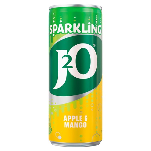 J2O Sparkling Apple & Mango 4 x 250ml (Pack of 2)