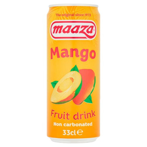 Maaza Mango Sleek Can 330ml (Pack of 2)