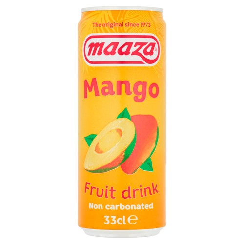 Maaza Mango Sleek Can 330ml (Pack of 2)