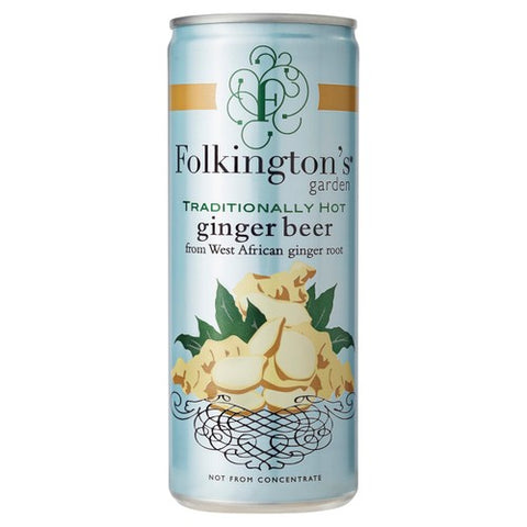 Folkington's Ginger Beer 250ml (Pack of 6)