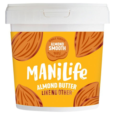 ManiLife Smooth Almond Butter 1kg (Pack of 3)