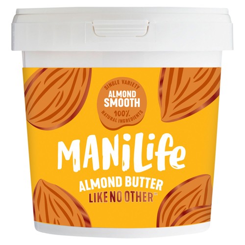 ManiLife Smooth Almond Butter 1kg (Pack of 3)