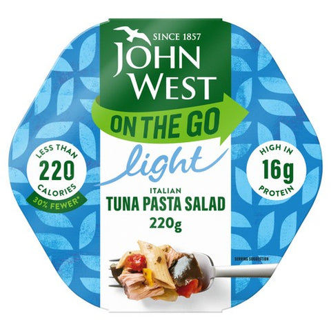 John West On The Go Italian Tuna Pasta Salad 220g (Pack of 2)