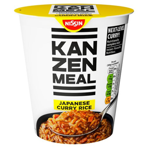 Nissin Kanzen Meal Japanese Curry Pot 108g (Pack of 2)