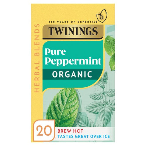Twinings Organic Peppermint Tea 20's (Pack of 3)