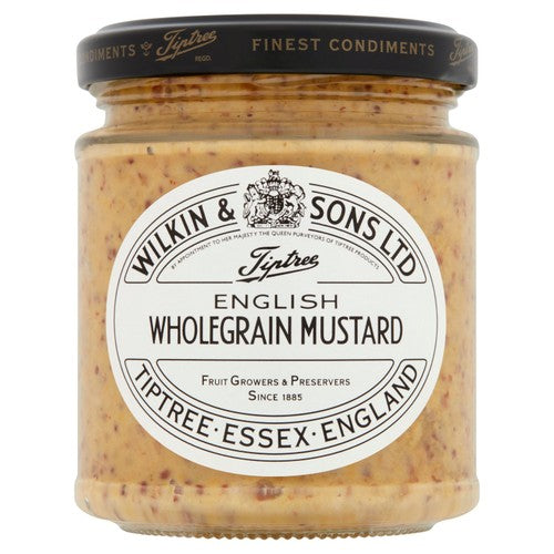 Wilkin & Sons Tiptree Wholegrain Mustard 185g (Pack of 2)
