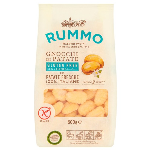 Rummo Gluten Free Gnocchi Di Patate 500g (Pack of 3)