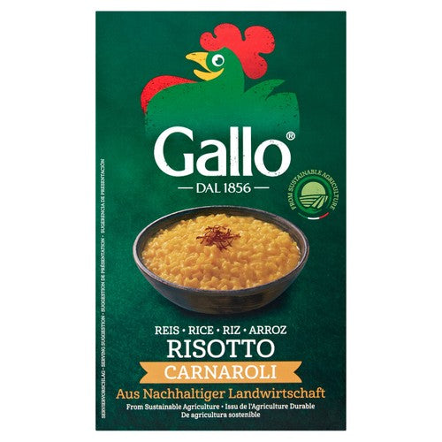 Riso Gallo Sustainable Carnaroli Risotto rice 1kg (Pack of 3)