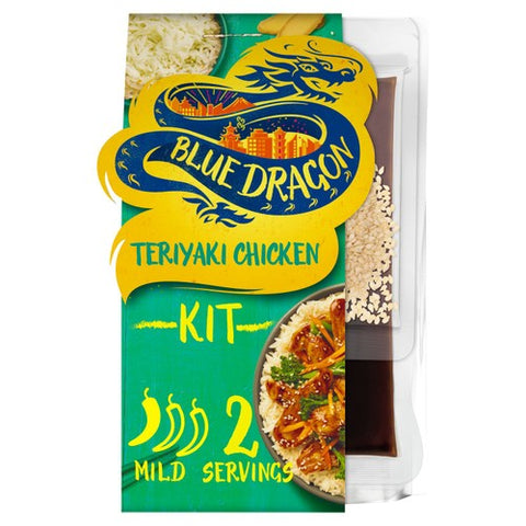 Blue Dragon Teriyaki Chicken Meal Kit 332g (Pack of 2)