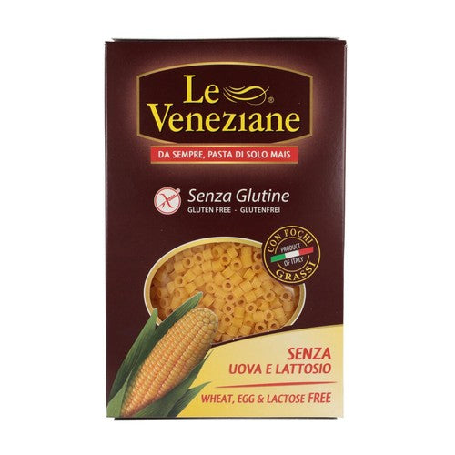 Le Veneziane Gluten Free Ditalini Little Pasta 250g (Pack of 3)