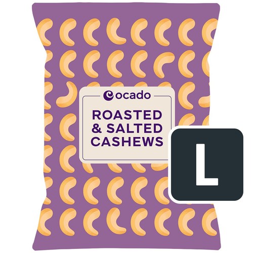 Ocado Roasted & Salted Cashews 350g (Pack of 3)