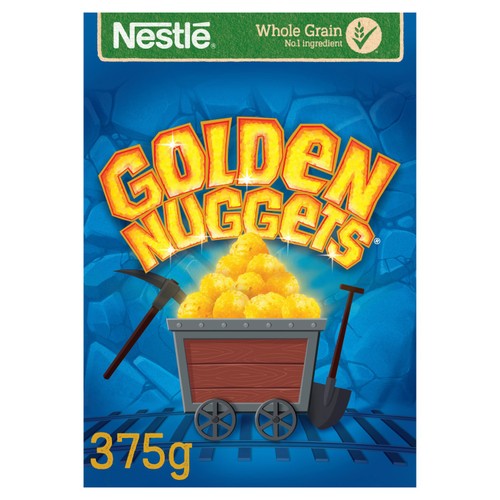 Golden Nuggets Breakfast Cereal 375g (Pack of 3)