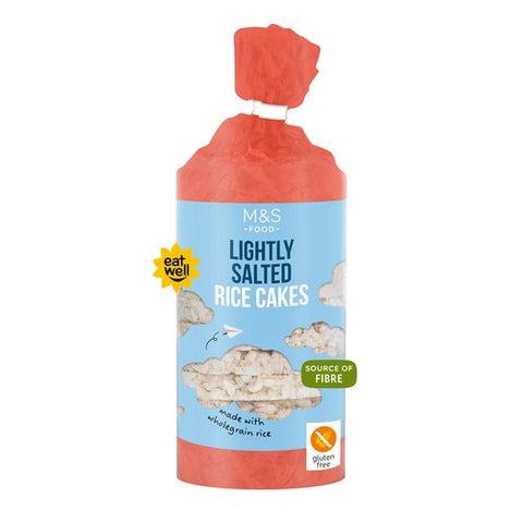 M&S Lightly Salted Rice Cakes 112g (Pack of 3)