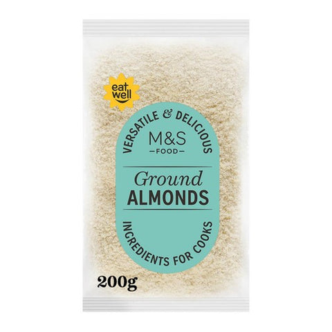 M&S Ground Californian Almonds 200g (Pack of 3)