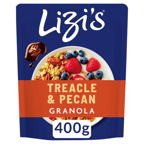 Lizi's Treacle & Pecan Granola 400g (Pack of 3)