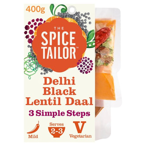 The Spice Tailor Delhi Black Lentil Daal Curry Meal Kit 400g (Pack of 2)