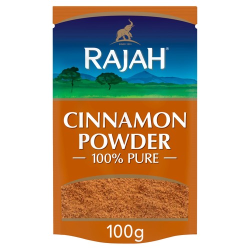 Rajah Spices Ground Cinnamon Powder 100g (Pack of 2)