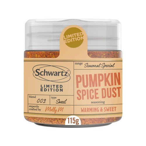 Schwartz Limited Edition Pumpkin Spice Dust Seasoning 115g (Pack of 2)