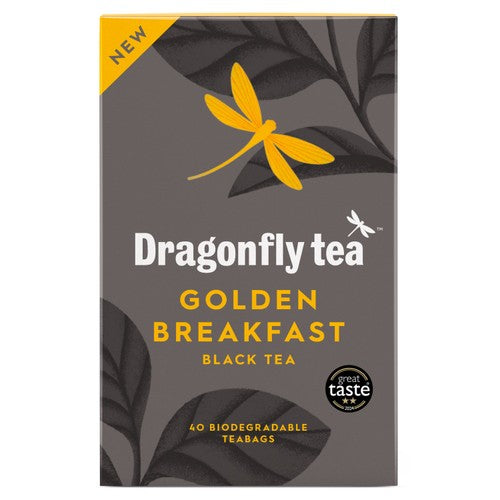 Dragonfly Golden Breakfast Tea 40's (Pack of 3)