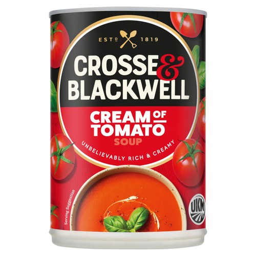 Crosse & Blackwell Cream of Tomato Soup 400g (Pack of 2)