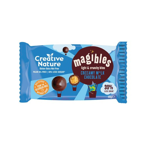 Creative Nature Magibles Creeamy Milk Chocolate 30g (Pack of 3)
