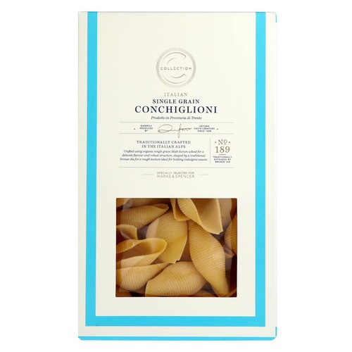 M&S Collection Italian Single Grain Conchiglioni 500g (Pack of 3)