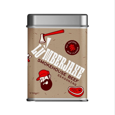 Lumberjaxe - Smokehouse Beef Seasoning 110g (Pack of 2)