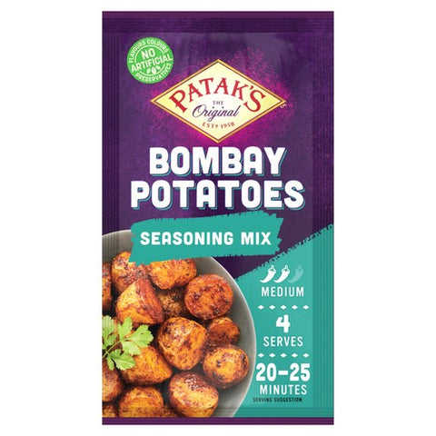 Pataks Bombay Potatoes Spice Mix 25g (Pack of 2)