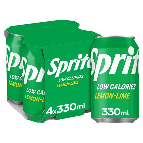 Sprite 4 x 330ml (Pack of 2)