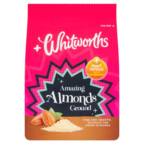 Whitworths Ground Almonds 150g (Pack of 3)