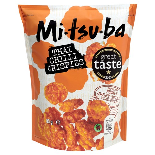 Mitsuba Thai Chili Crispies 85g (Pack of 6)